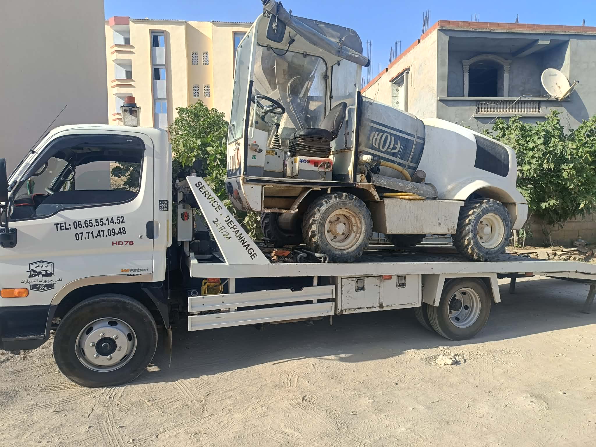 Flatbed Towing